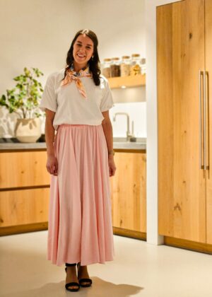 Lotte - roze rok lang