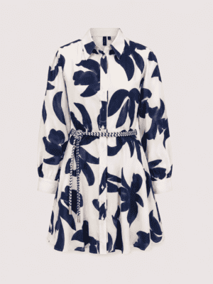 Apollo - jurk met blauwe details