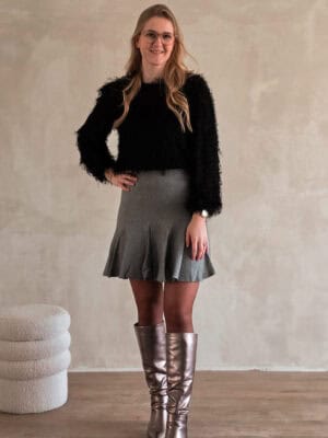 Kristin - grijze rok