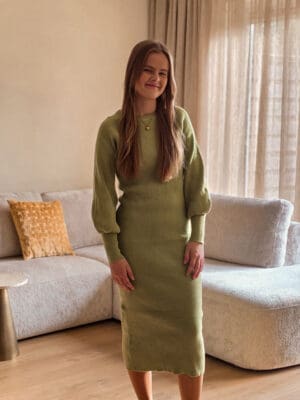 Hester - groene jurk