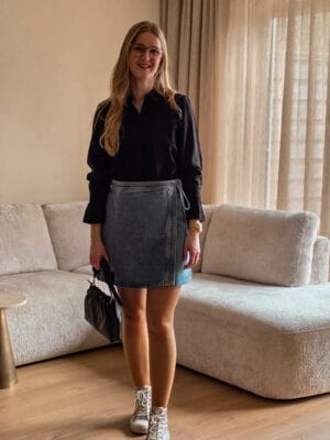 Lissi - zwarte blouse