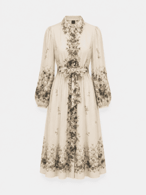 Anne - jurk met bloem details
