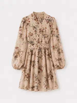 Eva - jurk met bloemdetails