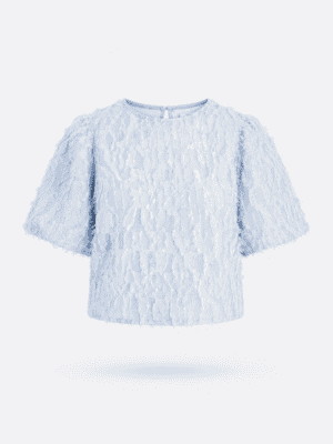 Eva - Blauwe top