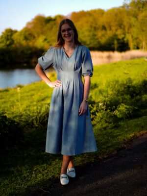 Josephine - Blauwe spijkerjurk