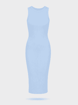 Lavender - blauwe jurk