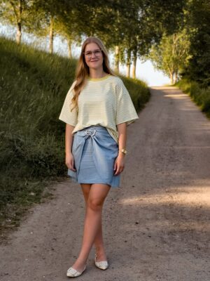 Lizzy - blauwe rok