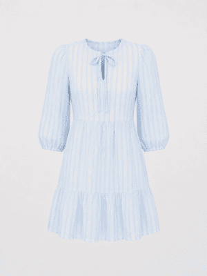 Nanna - blauwe jurk
